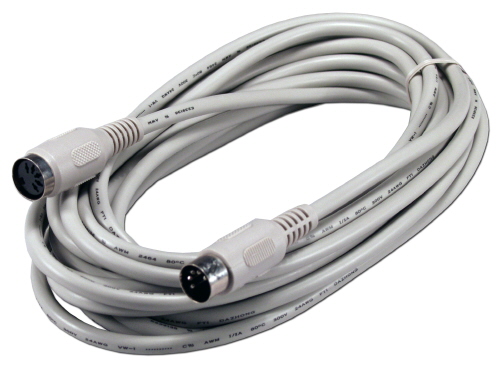 QVS  20ft Musical Instrument Digital Interface Audio Extension Cable