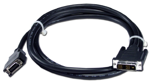 QVS 6ft DVI Male to DFP Male Flat Panel Video Adapter Cable