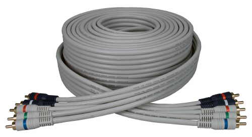 QVS 25ft HDTV 5RCA Component Audio & Video Combo Cable Kit